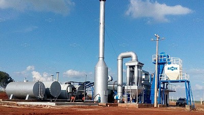 Continuous Asphalt Mixing Plant