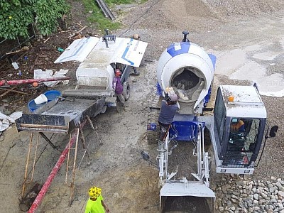 Trailer Concrete Pump