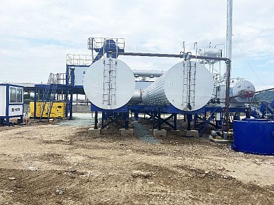 Planta Móvil de Asfalto Continua