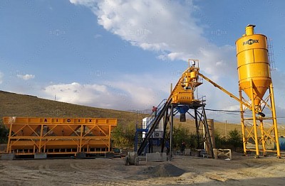 Planta de Concreto Precio AJ-35 en Uzbekistán