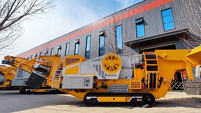 Crawler Type Mobile Stone Crusher