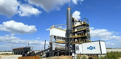 Planta de Asfalto Discontinua ALQ160 en Kazajstán