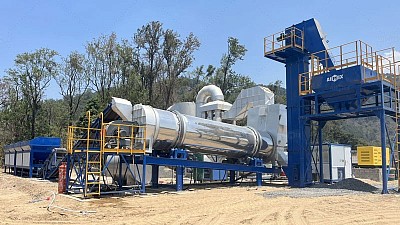 Continuous Drum Type Asphalt Mixing Plant