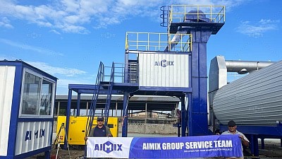 AIMIX Planta de Asfalto Precio de Tipo Continua en Ecuador