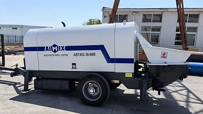Bomba Estacionaria de Concreto Peuqeña Diésel