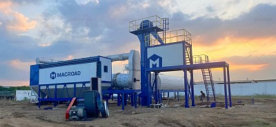 Macroad Planta de Asfalto de Tambor en Ecuador