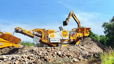 Andamine Trituradora de Piedra de Orugas