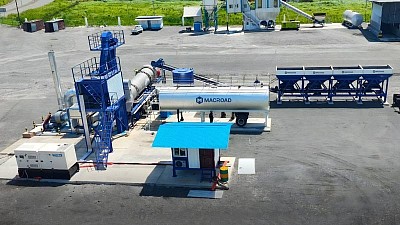 ALYT80 Planta Móvil Asfáltica Continua de Macroad