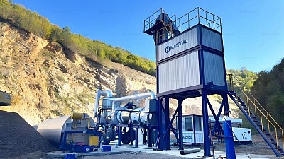 Drum Mix Asphalt Plant for Road Construction Projects
