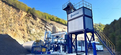 Macroad Mobile Type Asphalt Plant for Mexico